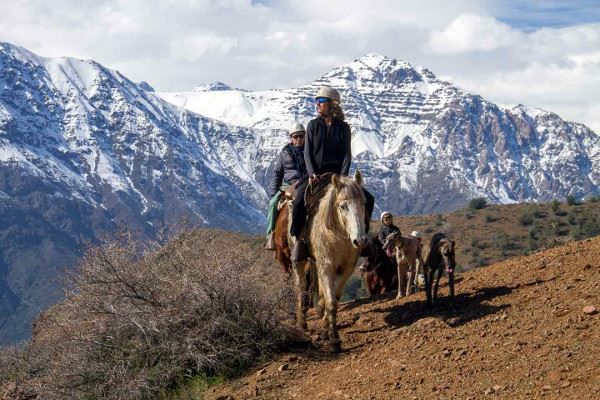 Horseback Riding Through The Animas Waterfall With Barbecue In Cajón Del Maipo foto 4