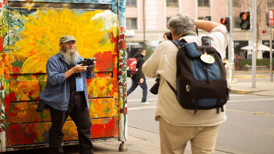 Explorando A Cidade Com Uma Polaroid foto 15