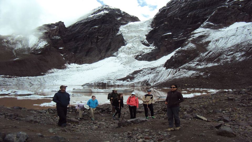 Trekking Até O Glaciar Suspenso El Morado foto 3