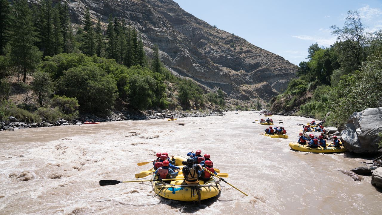 Rafting En Rio Maipo
