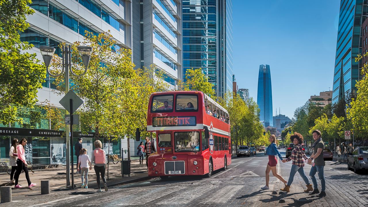 Hop On Hop Off City Tour Santiago, 3 Dias Santiago Pass